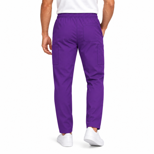 Motion Pant Violeta Hombre trasera