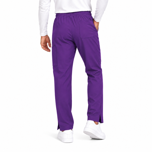 Nova Pant Violeta Hombre trasera