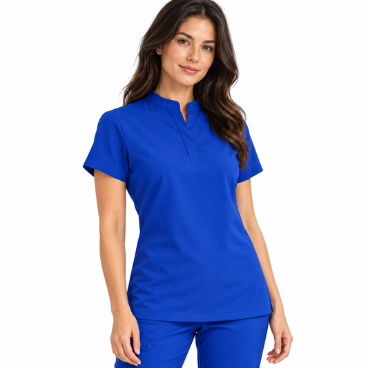 Elara Top Azul Rey Mujer