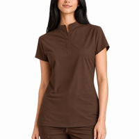 Elara Top Café Mujer