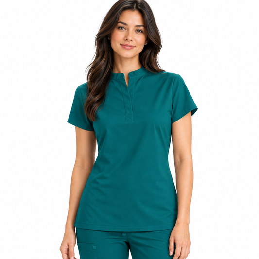Elara Top Verde Jade Mujer