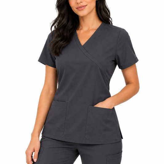 Nira Top Gris Oscuro Mujer
