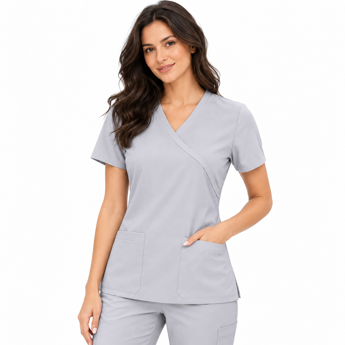 Nira Top Gris Perla Mujer