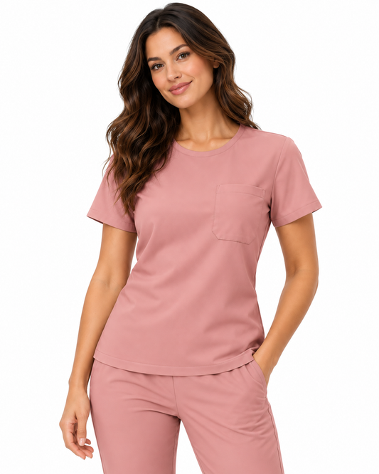 Cipher Top Palo de Rosa Mujer