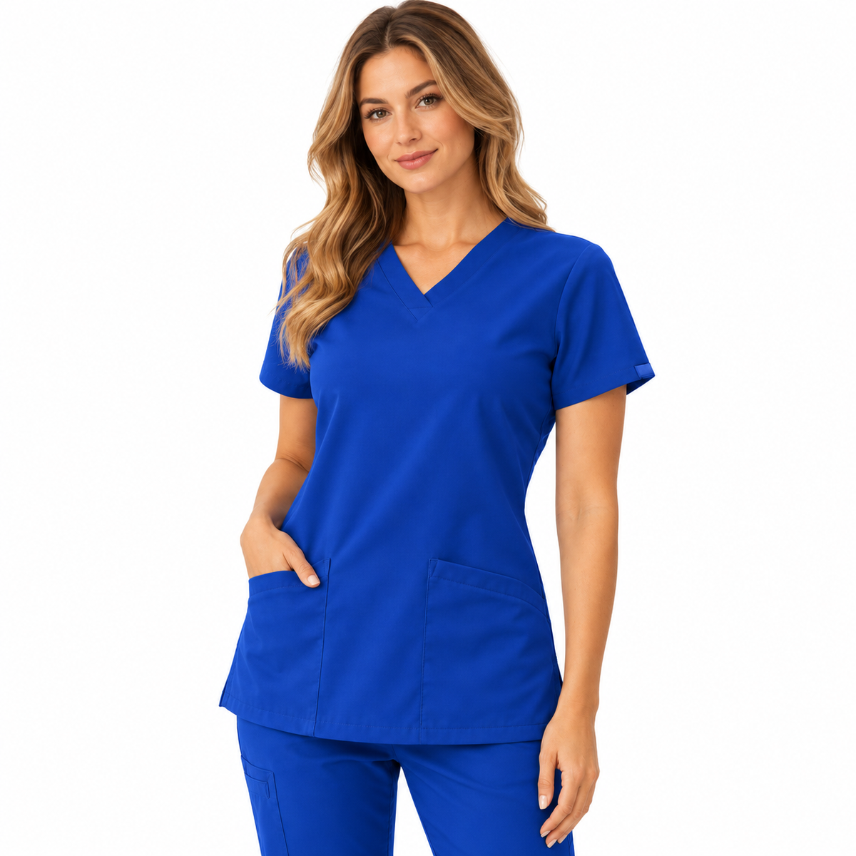 Aura Top Azul Rey Mujer