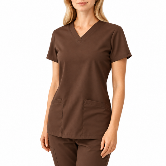 Aura Top Café Mujer