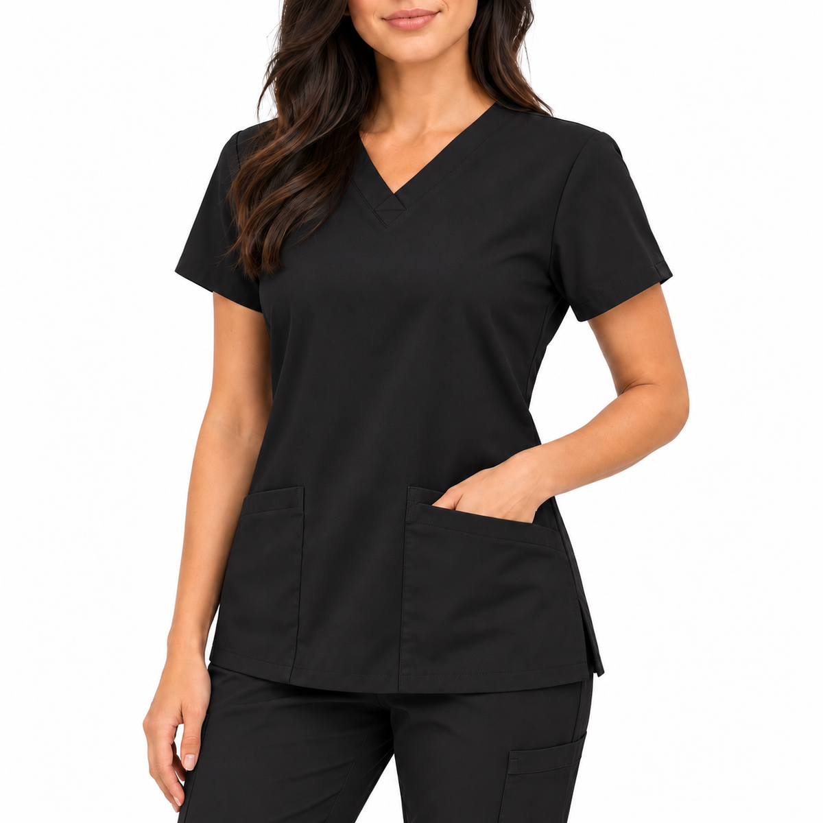 Aura Top Negro Mujer