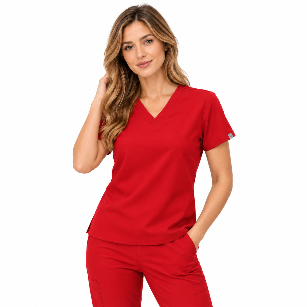 Sky Top Rojo Mujer