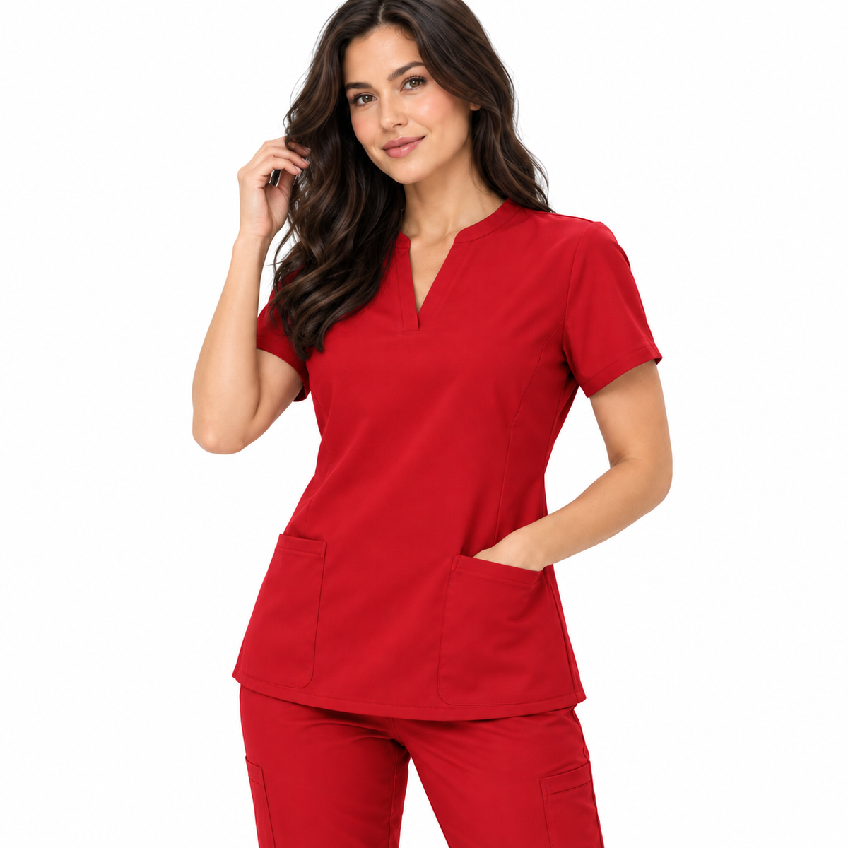 Prism Top Rojo Mujer