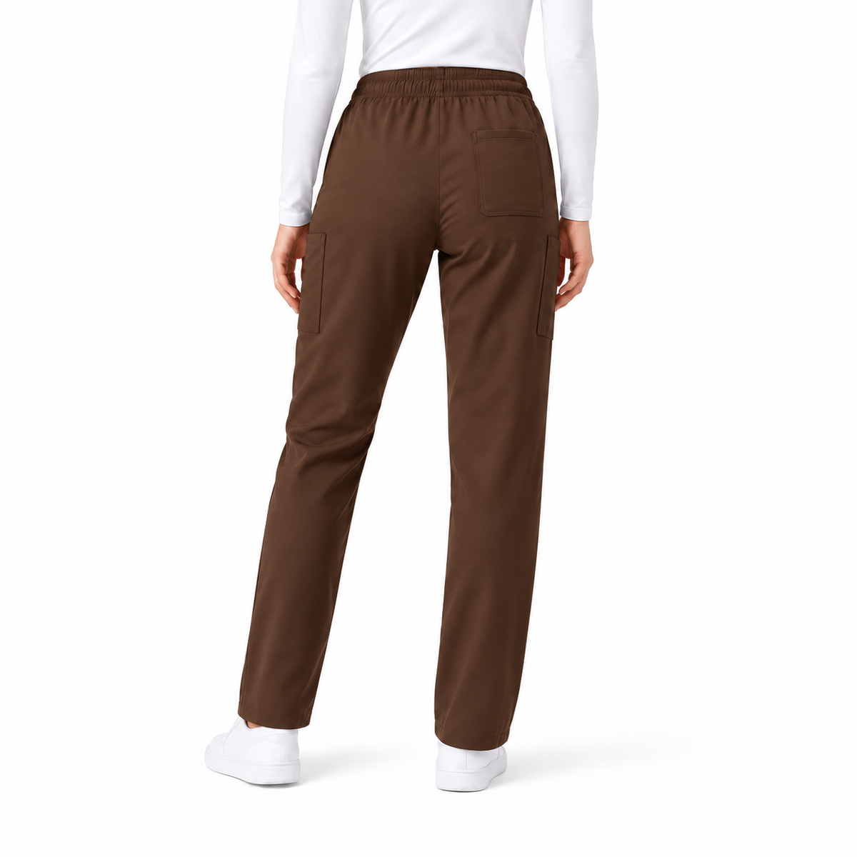 Align Pant Café Mujer trasera