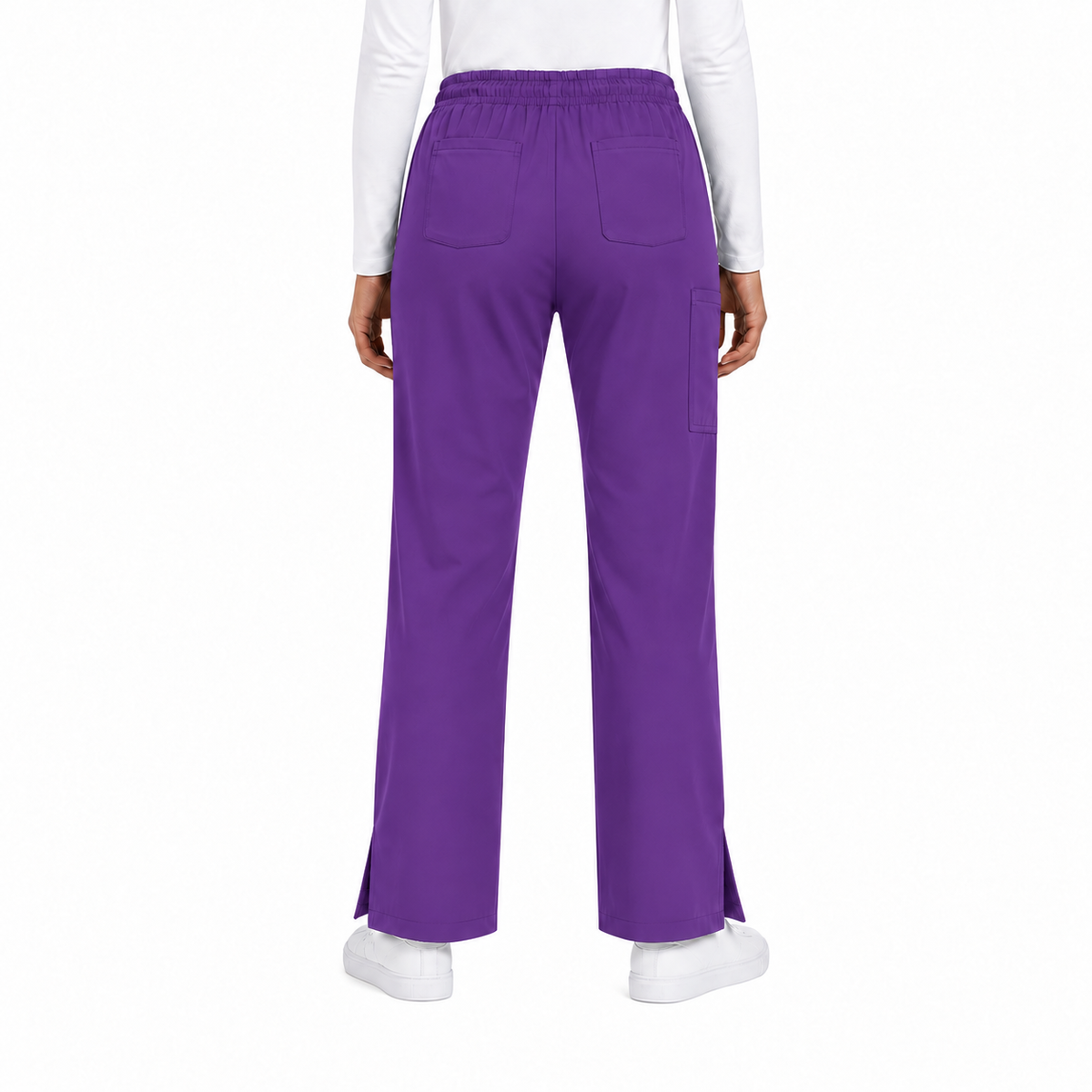 Pulse Pant Morado Mujer trasera