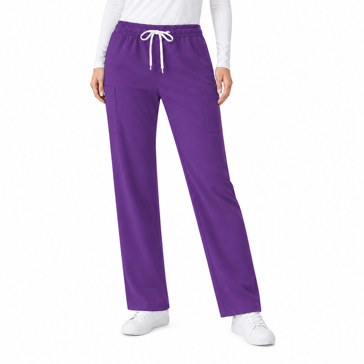 Pulse Pant Morado Mujer frontal