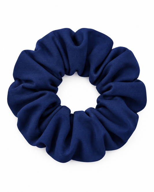 Scrunchie Azul Oscuro