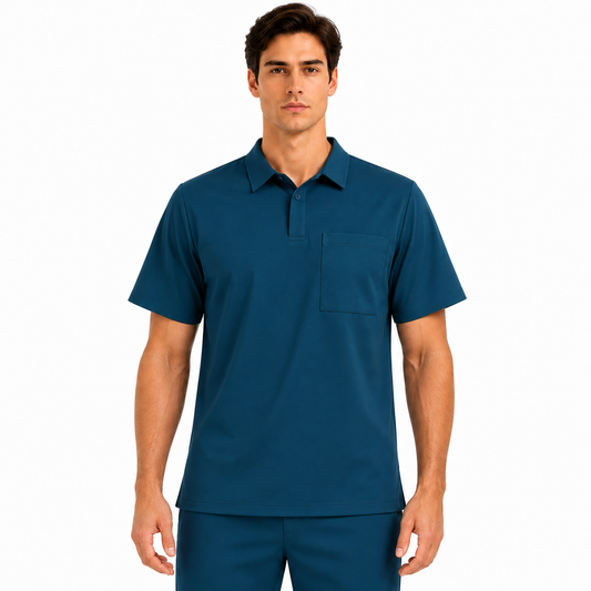Helix Top - Azul Petroleo