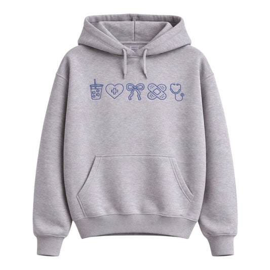 Cloud Hoodie - Gris Perla