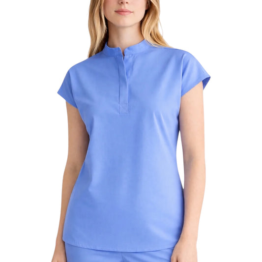 Elara Top - Azul Hortensia