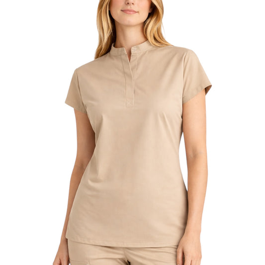 Elara Top - Beige