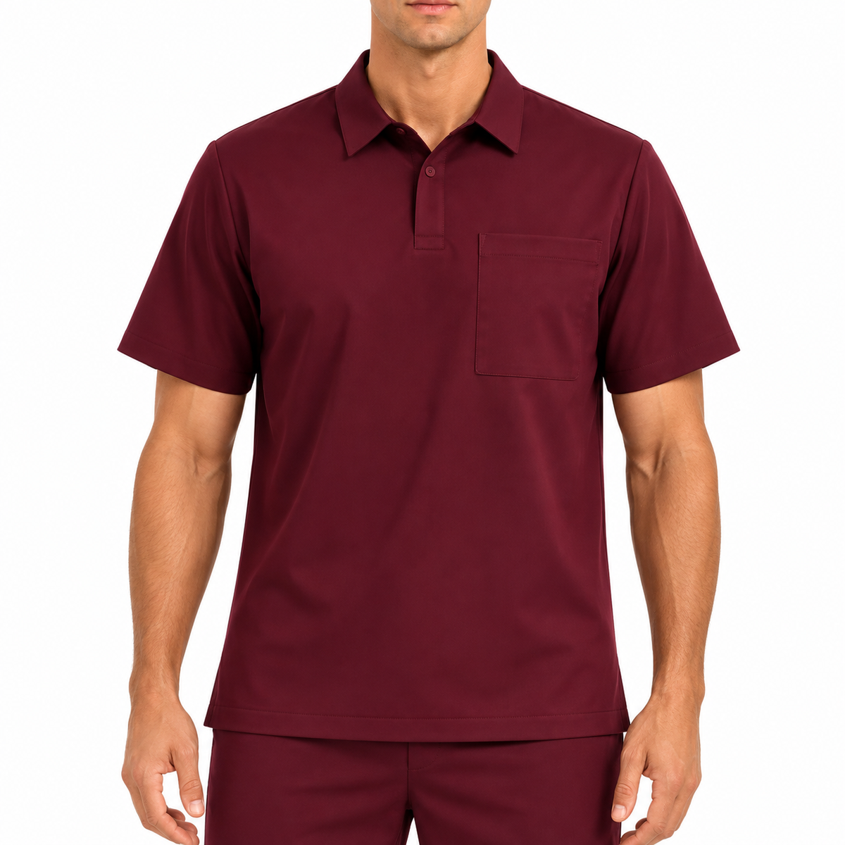 Helix Top - Vinotinto Hombre