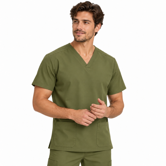 Atlas Top - Verde Militar Hombre
